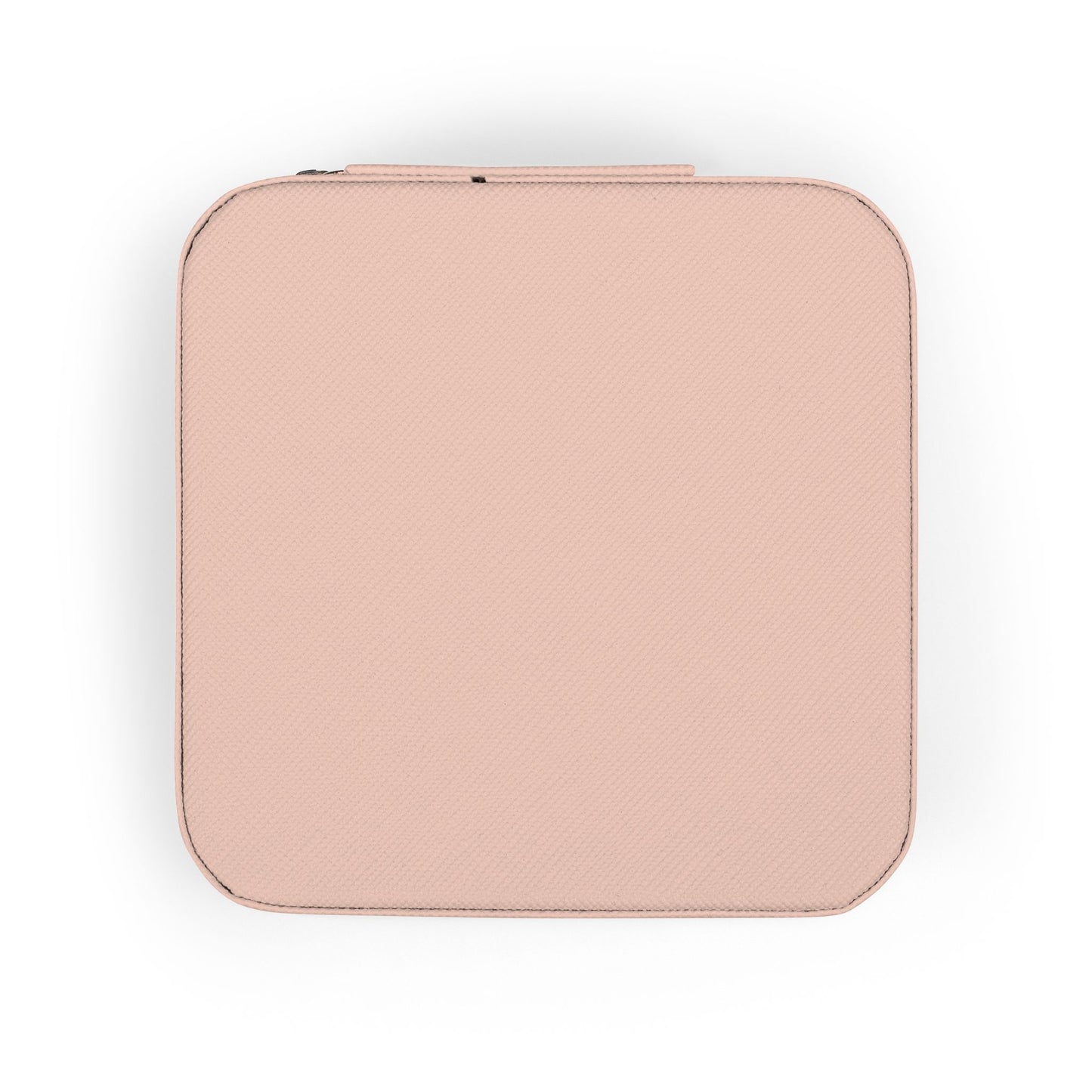 Personalized Jewelry Travel Case – Compact Pink Travel Organizer ("Print it your way")