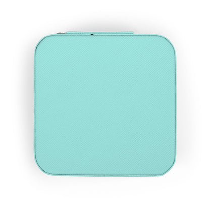 Personalized Jewelry Travel Case – Compact Pink Travel Organizer ("Print it your way")