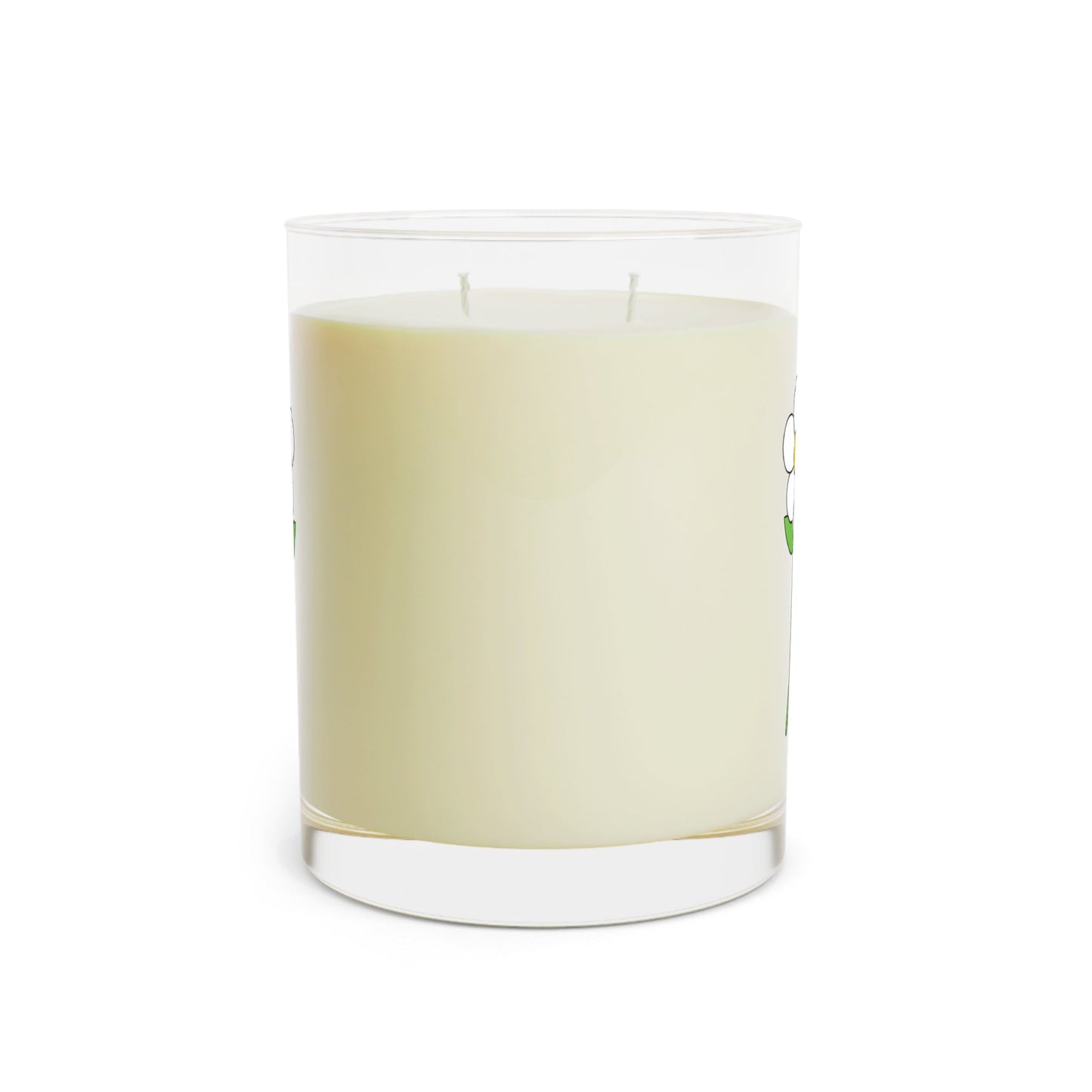 Daisy Glass Candle — 11oz Scented Soy Candle with Cute Daisy Design - ShopallssHome DecorShopallss33996736173381432302