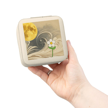 Jewelry Travel Case – Compact Pink Travel Jewelry Organizer with Ring Rolls & Compartments - ShopallssHome DecorShopallss24185549171287938229