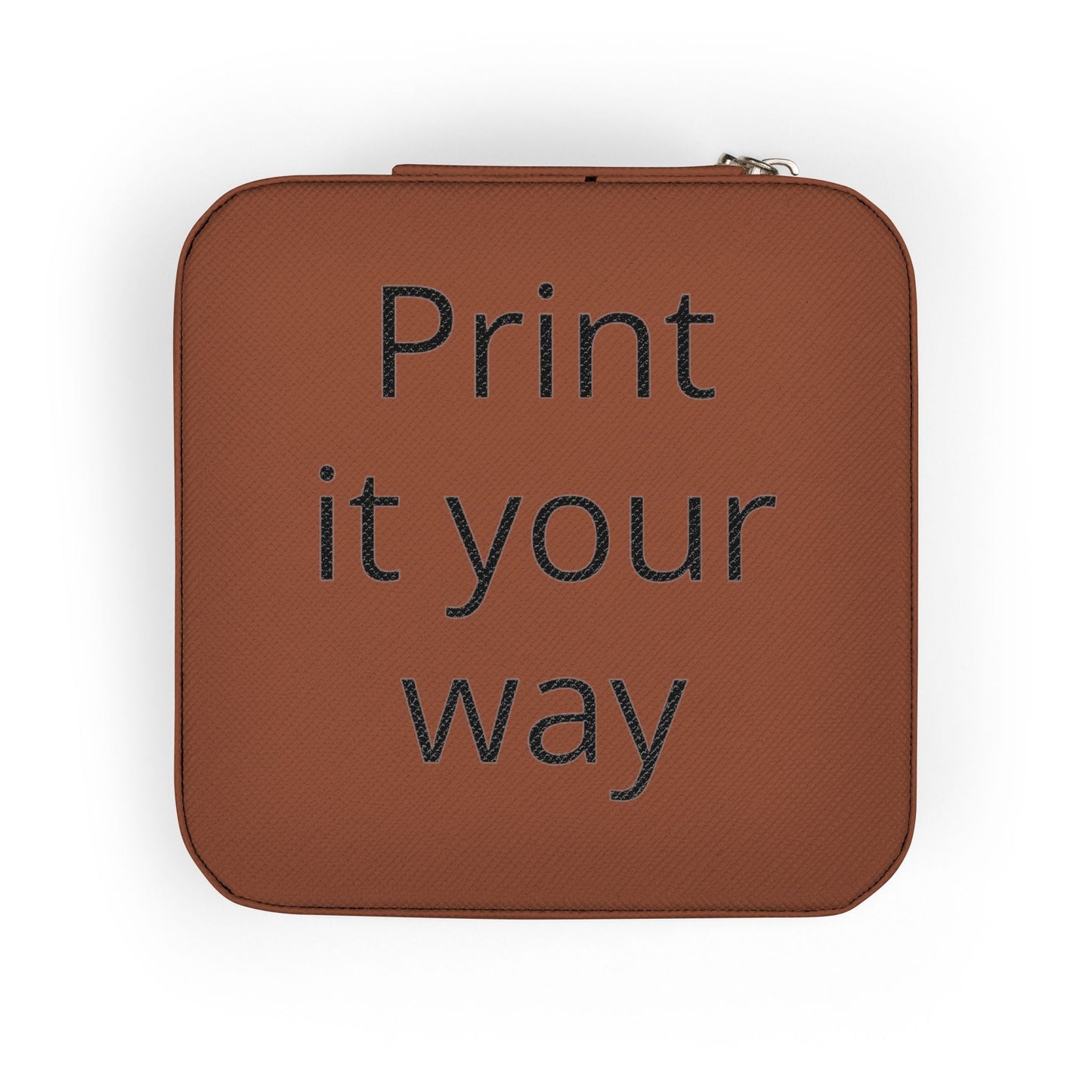 Personalized Jewelry Travel Case – Compact Pink Travel Organizer ("Print it your way") - ShopallssHome DecorShopallss22969189377089788435